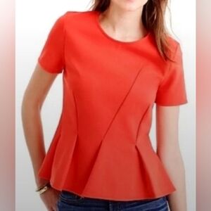 New! J-Crew Women's Red Top